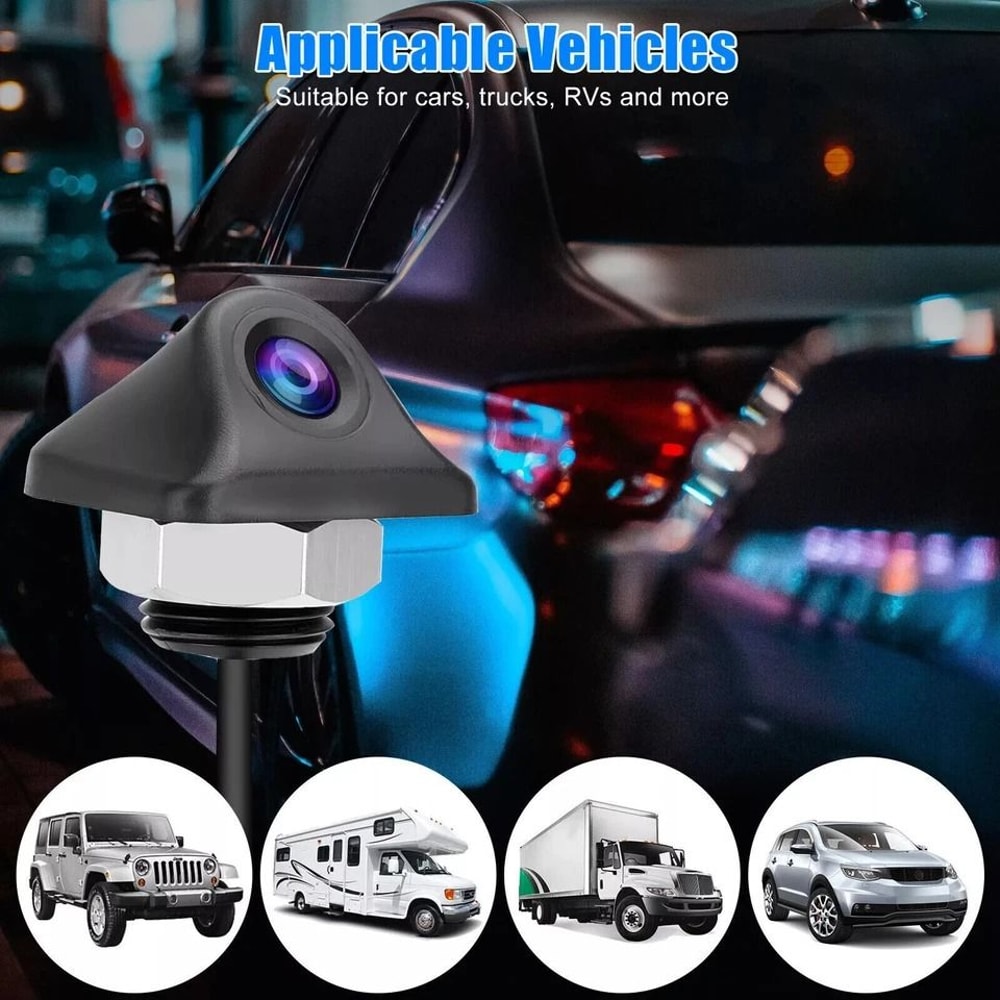 HD Car Rear View Backup Camera Night Vision Waterproof Reverse Parking Cam For Cars Trucks 8
