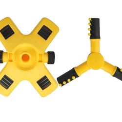 automatic rotating lawn sprinkler for grass watering efficient irrigation system for patio & yard