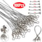 Stainless Steel Fishing Leader Wire For Lures Durable AbrasionResistant Ideal For Saltwater Freshw 5