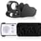 Jewelry Magnifier Loop With LED Light Folding Magnifying Glass For Jewelry Gems Coins And More 0
