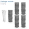 Washing Machine Lint Drain Filter Steel Wire Mesh Ties Lint Catcher Hair Trap For Drainage System 4