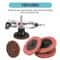 Roll Lock Surface Conditioning Sanding Discs For Die Grinder Medium Grit Pads For Polishing Finish 3