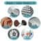 Roll Lock Surface Conditioning Sanding Discs For Die Grinder Medium Grit Pads For Polishing Finish 6