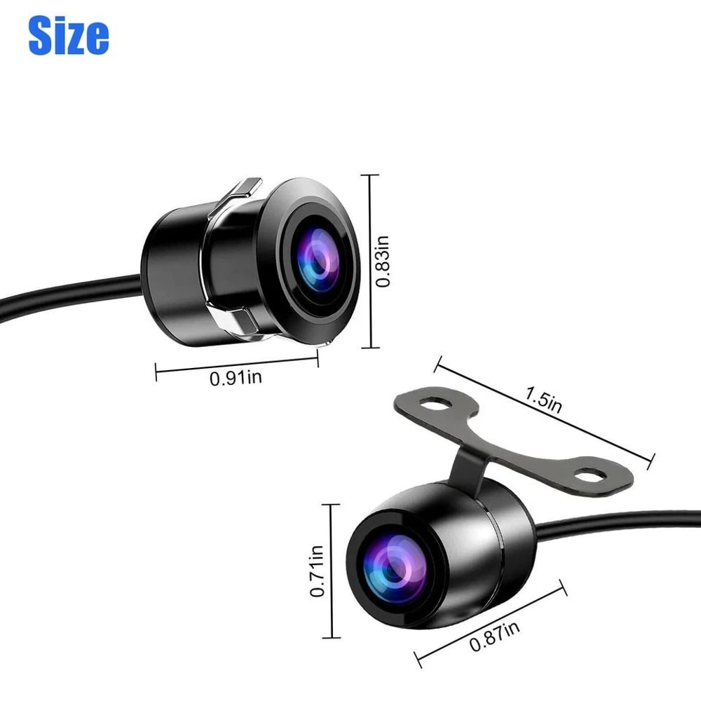 Car Backup Camera With Night Vision FrontRear View Parking Camera 6