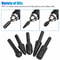 Carbon Steel Burr Set For Die Grinders Dremel Rotary Tools Precision Cutting Carving And Polishing 3