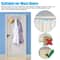 OvertheDoor Metal Hook Rack Hooks For Towels Coats Hats Durable Stainless Steel Hanger For Home B 2