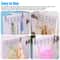 OvertheDoor Metal Hook Rack Hooks For Towels Coats Hats Durable Stainless Steel Hanger For Home B 4