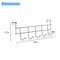 OvertheDoor Metal Hook Rack Hooks For Towels Coats Hats Durable Stainless Steel Hanger For Home B 7