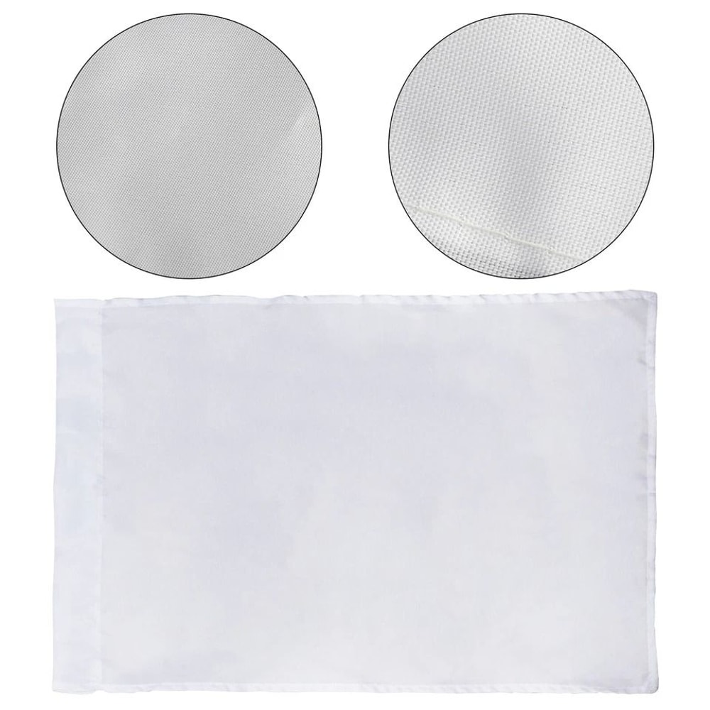 Blank Polyester Garden Flags Sublimation Ready For Custom Designs Parade Decorations Perfect For 0