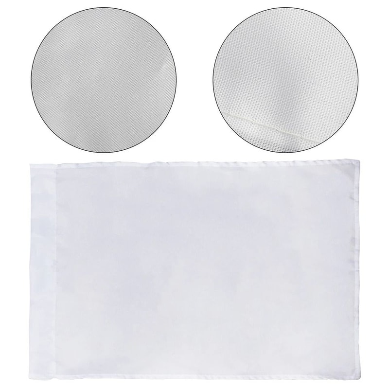 Blank Polyester Garden Flags Sublimation Ready For Custom Designs Parade Decorations Perfect For 0