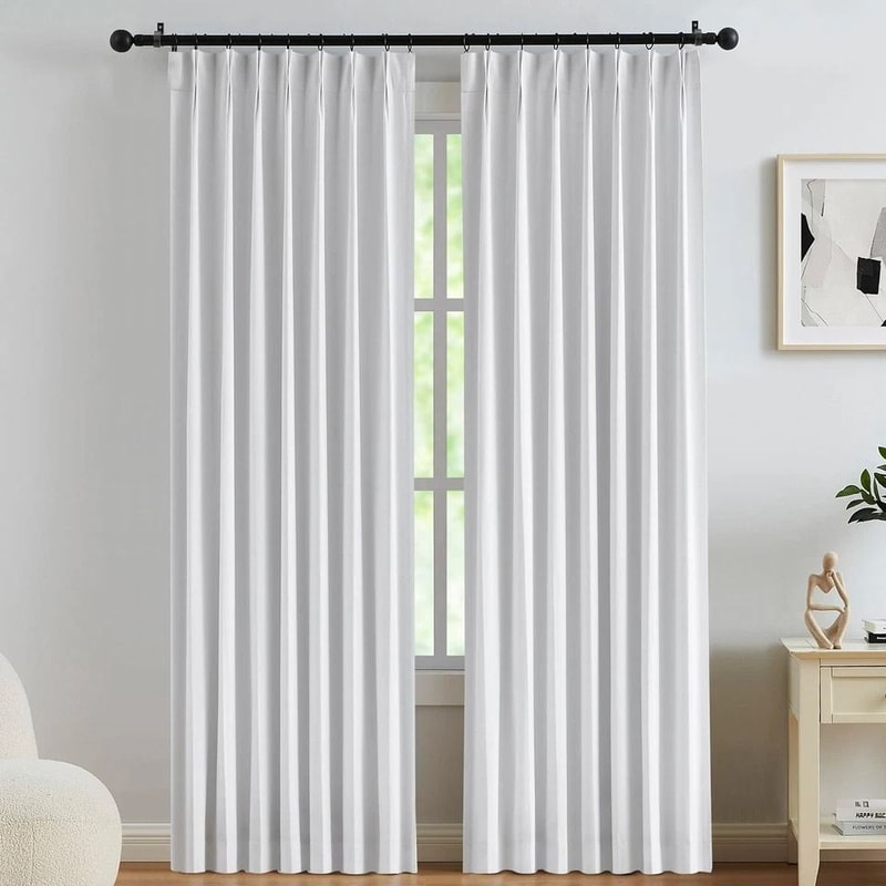 Wall Mount Curtain Rod Holders With Screws Aluminum Bracket 5