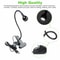 USB LED Reading Light Flexible Clipon Lamp For Books Desks And Laptops Eye Protection Adjustable US 1