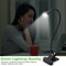 USB LED Reading Light Flexible Clipon Lamp For Books Desks And Laptops Eye Protection Adjustable US 3