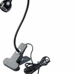 usb led reading light flexible clip-on lamp for books, desks, and laptops eye protection, adjustable, usb-powered