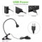 USB LED Reading Light Flexible Clipon Lamp For Books Desks And Laptops Eye Protection Adjustable US 7