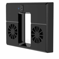 usb cooling fan for xbox series x console low-noise, high-speed external cooler, ergonomic design