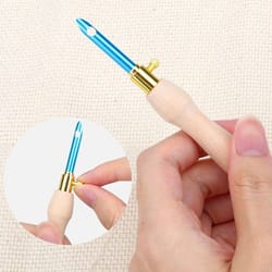 diy punch needle kit for embroidery & cross stitch complete craft set with tools, fabrics