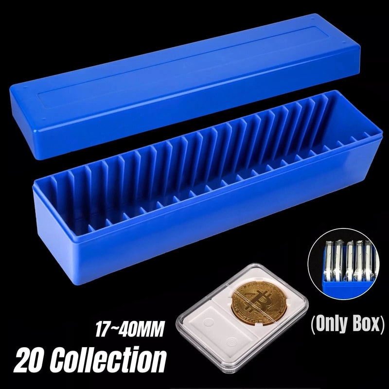 Coin Storage Box For Display Case For PCGS NGC ANACS PCCB Coin Holders 5