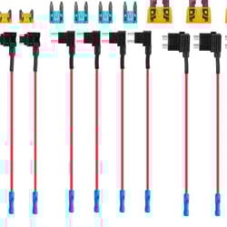 add-a-circuit fuse adapter kit standard & mini blade fuse holders for car
