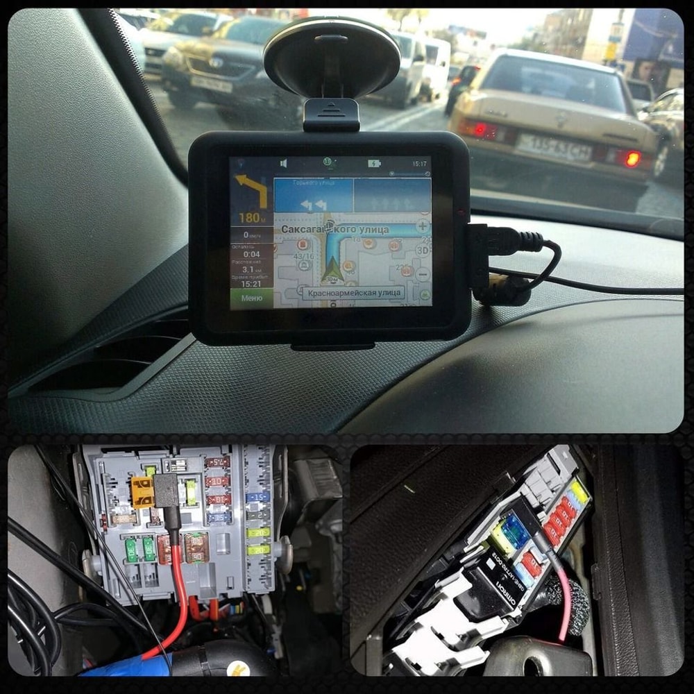 AddaCircuit Fuse Adapter Kit Standard Mini Blade Fuse Holders For Car 9