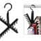 Cross X Tie Rack Holder Belt Hanger With NonSlip Clips Closet Organizer For Efficient Tie Storage 0