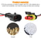 Waterproof Electrical Wire Connector Kit For Car Motorcycle Boat Male Female Durable 1