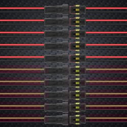 waterproof electrical wire connector kit for car, motorcycle, boat male & female, durable