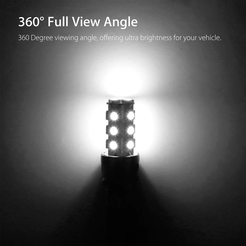 Super White LED Bulbs For Brake Tail Reverse Lights 2