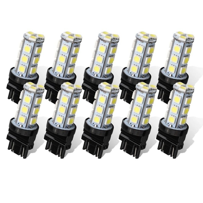 Super White LED Bulbs For Brake Tail Reverse Lights 0