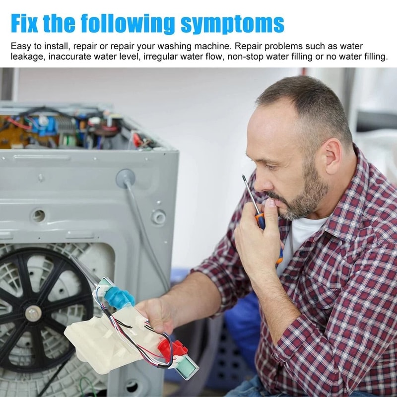 Washing Machine Water Inlet Valve Compatible With Maytag Whirlpool Kenmore More 1