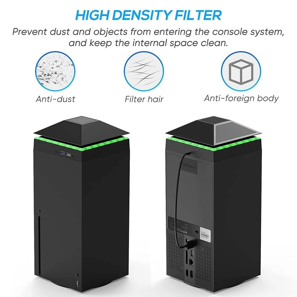 Adjustable RGB Cooling Fan For Xbox Series X Console Low Noise HighSpeed Fan For Optimal Performan 2