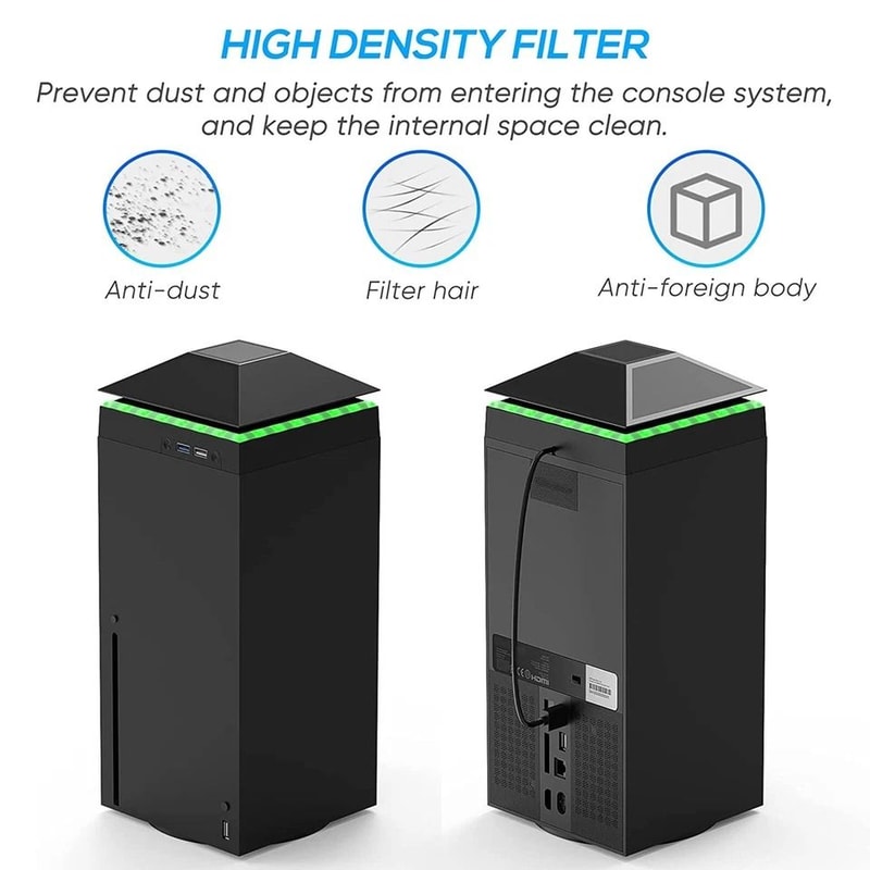 Adjustable RGB Cooling Fan For Xbox Series X Console Low Noise HighSpeed Fan For Optimal Performan 2