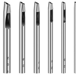 heavy duty leather punch set for belts, wallets & diy projects