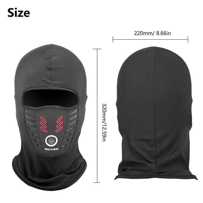 Outdoor Full Face Mask For Windproof Protection Summer Fleece Ski Bicycle Ninja Hood 7