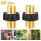 Brass Pressure Washer Connector Quick Connect Fitting Hose Adapter 6