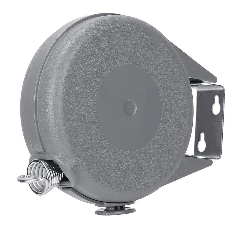 Retractable Clothesline Outdoor Dryer Easy Mount Clothes Washing Line Hanging Rope 7