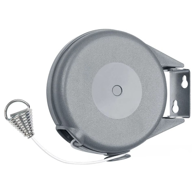 Retractable Clothesline Outdoor Dryer Easy Mount Clothes Washing Line Hanging Rope 0