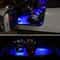 Blue Light LED Car Interior Decorative Lamp USB Rechargeable Flexible Floor Atmosphere Lighting 3