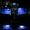Blue Light LED Car Interior Decorative Lamp USB Rechargeable Flexible Floor Atmosphere Lighting 4