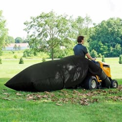 lawn tractor leaf bag universal collection system for riding mower, 54 cubic feet grass catcher bag
