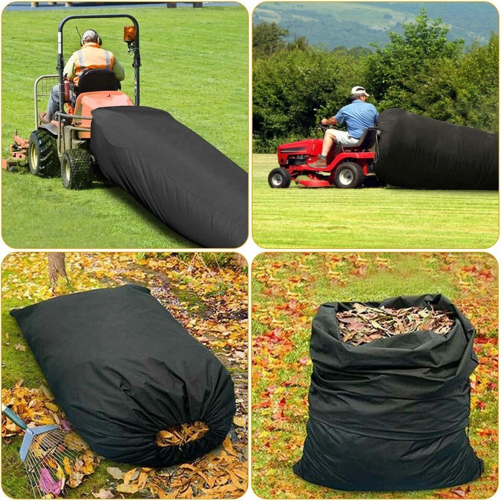 Lawn Tractor Leaf Bag Universal Collection System For Riding Mower 54 Cubic Feet Grass Catcher Bag 5