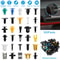 Car Body Push Pin Rivet Trim Panel Clips Moulding Fastener Universal Automotive Replacement Clips F 9