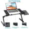 Adjustable Laptop Table Stand For Sofa Bed And Desk Foldable PC Notebook Tray With Heat Dissipation 3