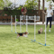 Dog Agility Weave Pole Set Exercise Kit For Outdoor Training Fun 7