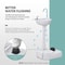Portable Camping Sink With Soap Dispenser Towel Holder Convenient Hand Wash Station On Wheels 8