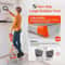 Portable Step Aluminum Ladder Lightweight Folding Step Stool With AntiSlip Features 2