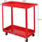 HeavyDuty Shelf Tool Cart Rolling Storage Organizer For Garage Mechanic Use Red 2