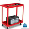 HeavyDuty Shelf Tool Cart Rolling Storage Organizer For Garage Mechanic Use Red 3