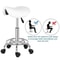 Height Adjustable Rolling Saddle Stool Swivel For Massage Spa 3