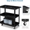 Tool Cart With Wheels Capacity Ergonomic Handle And Service Cart For Easy Mobility And Organization 2
